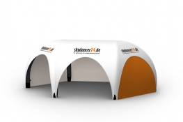 Eventzelt Pneumo Tent Spider VI Werbe-Pavillon mit 6 Beinen